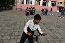 Спортният дух обедини учениците на ОбУ „Св. св. Кирил и Методий“.
