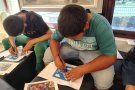 Ученици от НП „Заедно в изкуствата и в спорта“ посетиха художествена галерия