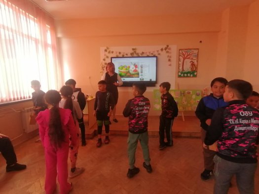 Великденско състезание в 3 клас
