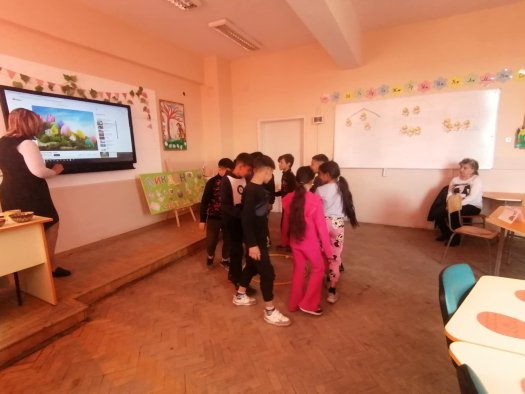Великденско състезание в 3 клас