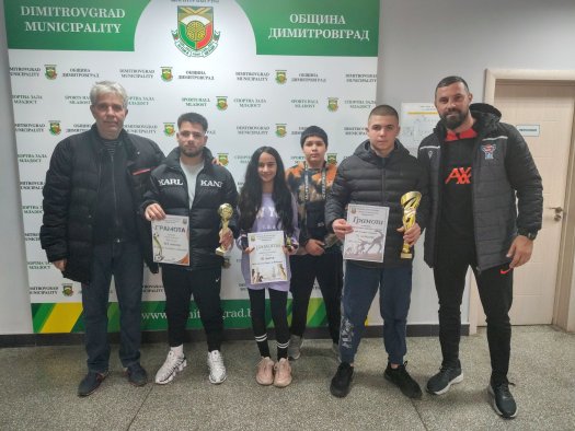 Награждаване на учениците в Общинските ученически игри