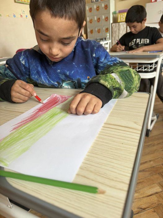 Проекти на учениците от ЦДО 1. и 2. клас за живота и делото на Васил Левски.