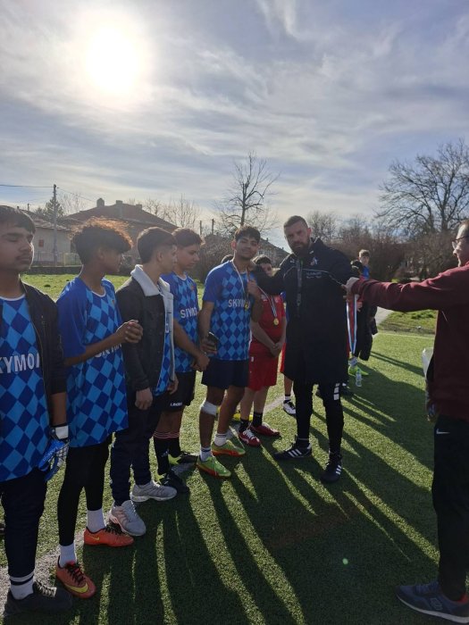 Футболен мач по НП „Заедно в изкуствата и в спорта“ с гости от ФК 