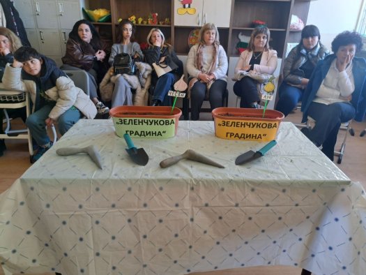 Обмен на добри практики по НП „Иновации в действие“ в ОбУ „Св. св. Кирил и Методий“ – с. Ръжена.