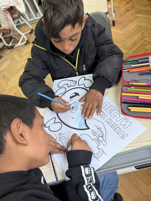 Ученици от ЦДО 1–2 клас отбелязаха Световния ден на водата.