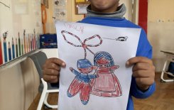 Ученици от ЦДО 1. и 2. клас се запознаха с легендата за Баба Марта.