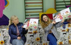 Гости от Градска библиотека „Пеньо Пенев“ гостуваха на учениците от начален етап.