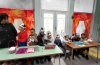 Ученици и родители се включиха в нашата великденска творческа работилничка.
